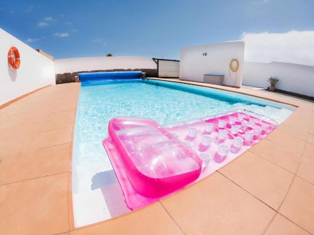 Villa Baroli Amplia Piscina Privada Climatizada Playa Blanca  Exterior foto